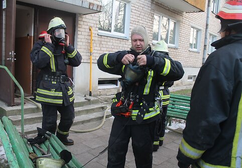 Gaisro vietoje