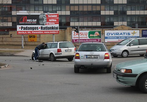 Avarijos vietoje