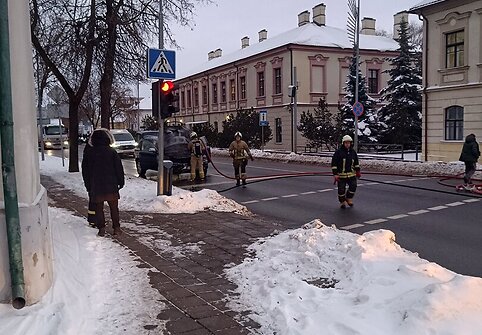 Gaisras Kėdainiuose