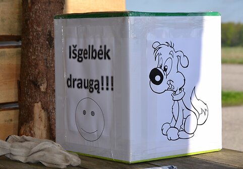 Treniruotės akimirka