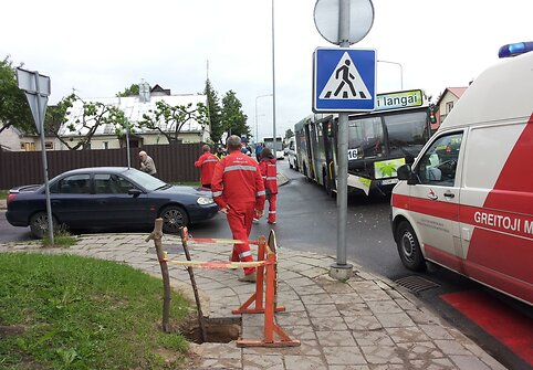 Avarijos vietoje