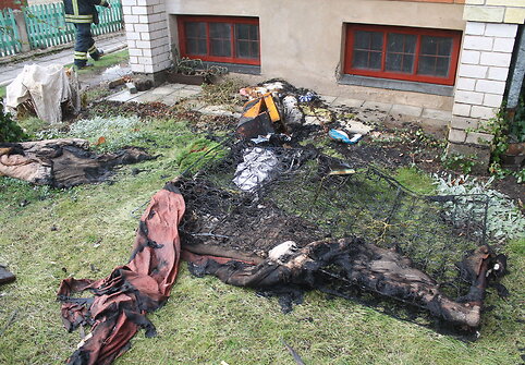 Gaisro vietoje