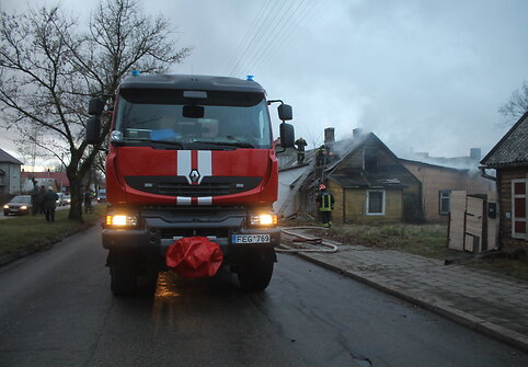 Gaisro vietoje