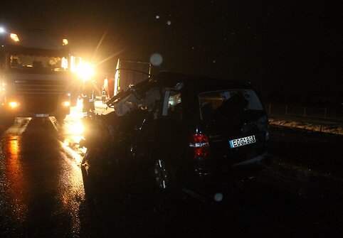 Avarija Panevėžio aplinkkelyje