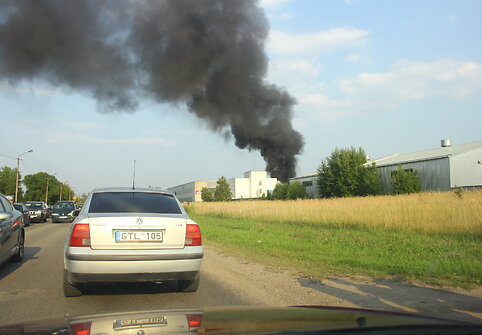 Gaisro vietoje