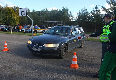 Varžybų akimirka