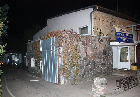 Gaisro vietoje