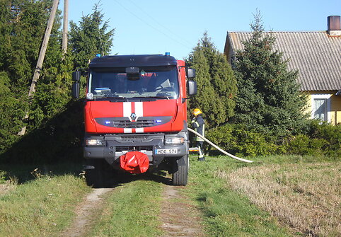 Gaisro vietoje