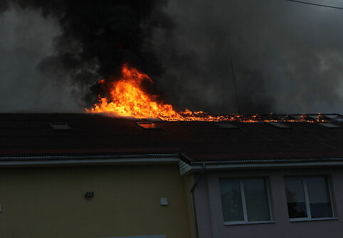 Gaisras Panevėžyje