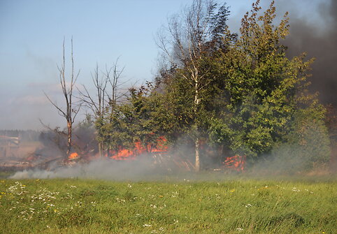 Gaisro vietoje