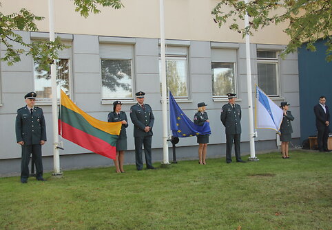 Atidarymo ceremonijos akimirka