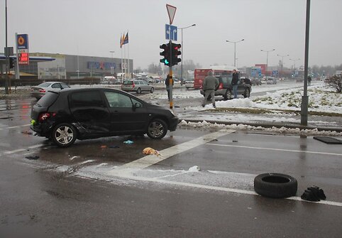 Avarija Panevėžyje