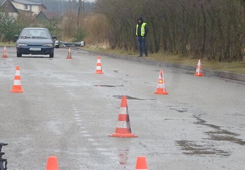 Varžybų akimirka