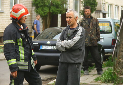 Gaisro vietoje