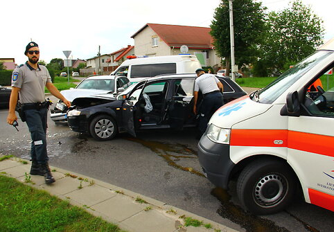 Avarijos vietoje