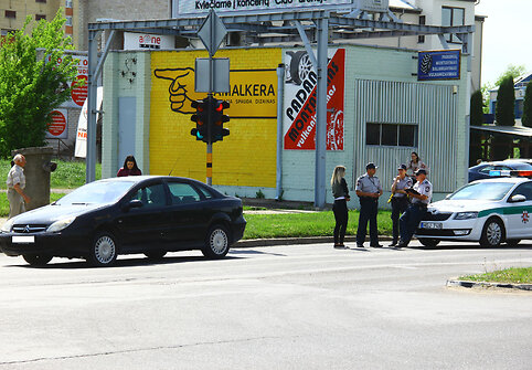Avarijos vietoje