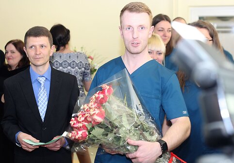 &Scaron;iaulių reabilitacijos centras atnaujino vandens ir purvo procedūrų skyrių