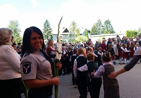 Kauno policija rugsėjo 1-ąją