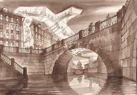 „Du pasauliai Nr. 2“, arch. S.Čobanas