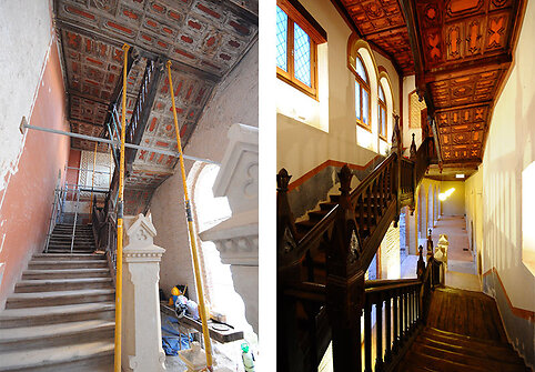 Belmonto pilies restauracija (arch. Ch. de Dios de la Hoz)
