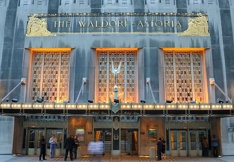 Žymus viešbutis Niujorke „Waldorf Astoria“