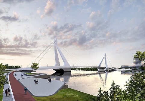 Budape&scaron;te planuojamas naujas tiltas
