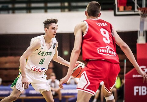 Europos jaunimo (iki 16 metų) čempionato ketvirtfinalis: Lietuva &ndash; Kroatija.