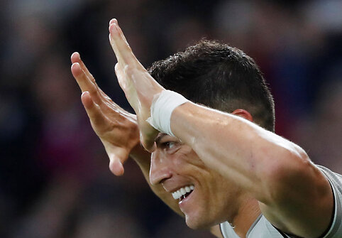 Cristiano Ronaldo pirmą kartą pasirodė aikštėje po skandalo