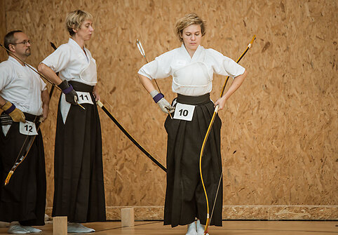 Vilniuje vyko kyudo &scaron;audymo i&scaron; lanko tarptautinės varžybos.