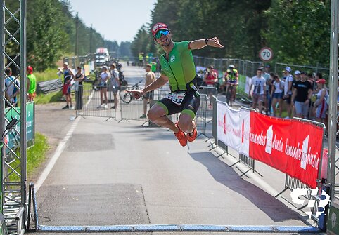 Pirmasis Lietuvos triatlono čempionato etapas Varėnoje.