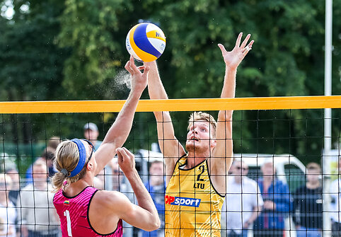 Klaipėdoje vyko Lietuvos paplūdimio tinklinio čempionatas