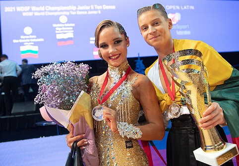 Kipras Kūra ir Elzė Gintvilė Valiūnaitė iškovojo pasaulio jaunimo čempionato sidabrą!
