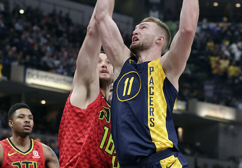 &bdquo;Indiana Pacers&ldquo; ir Domantu Saboniu sutriu&scaron;kino Atlantos klubą
