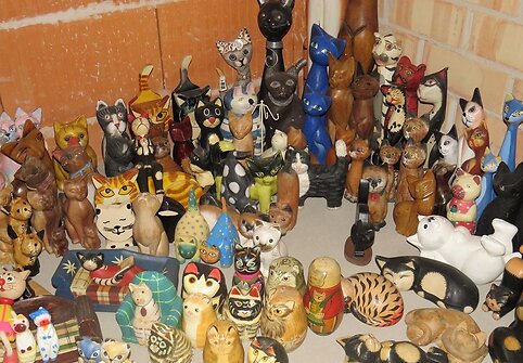 Kolekcionierės namuose &ndash; rekordinis kiekis kačių