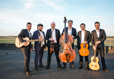 Baltijos gitarų kvarteto vaizdo klipo filmavimo akimirka