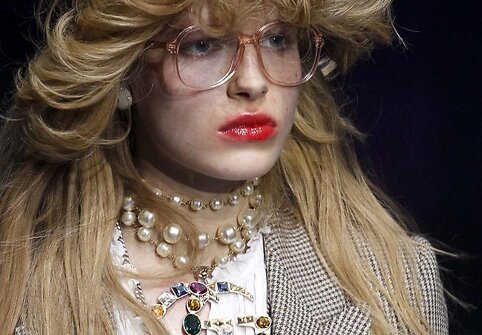 &bdquo;Gucci&ldquo; 2018 m. pavasario ir vasaros kolekcijos modelis