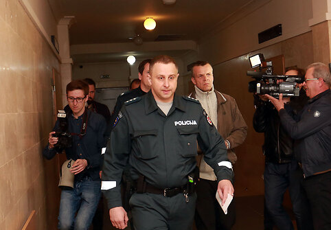 Kauno plė&scaron;ikas Egidijus Kartanas teisme