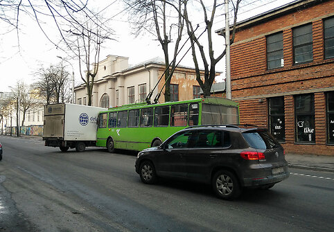 Avarija Kęstučio gatvėje
