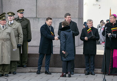 Vėliavos i&scaron;kėlimo ceremonija