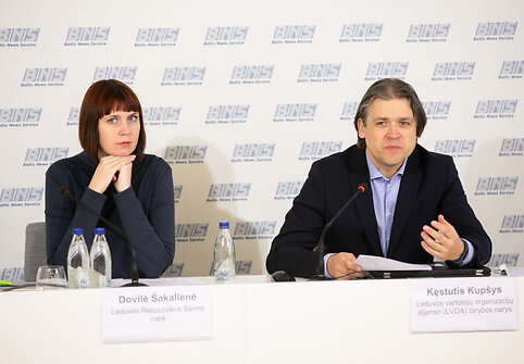 Dovilė &Scaron;akalienė ir Kęstutis Kup&scaron;ys