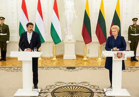 Janošas Aderis ir Dalia Grybauskaitė