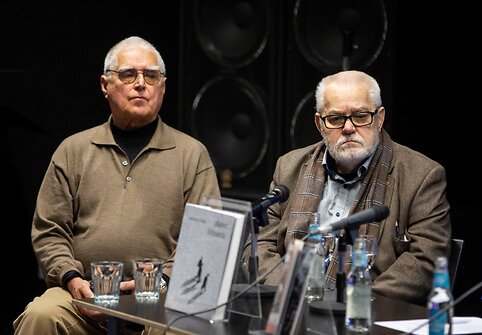 A.Sutkaus ir J.Dovidėno fotografijų parodų pristatymo spaudos konferencija