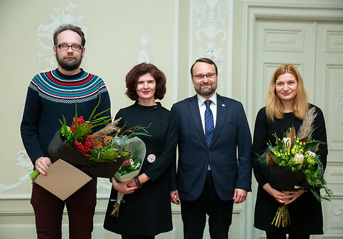 Andrius Jakučiūnas, Erika Drungytė, Mindaugas Kvietkauskas, Giedrė Kazlauskaitė