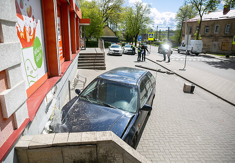 Autoįvykis A.Kojelavičiaus gatvėje