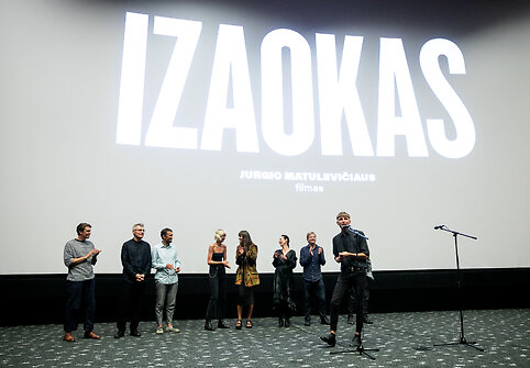 Filmo &bdquo;Izaokas&ldquo; premjeros akimirka