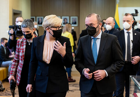 Ingrida &Scaron;imonytė ir Manfredas Weberis