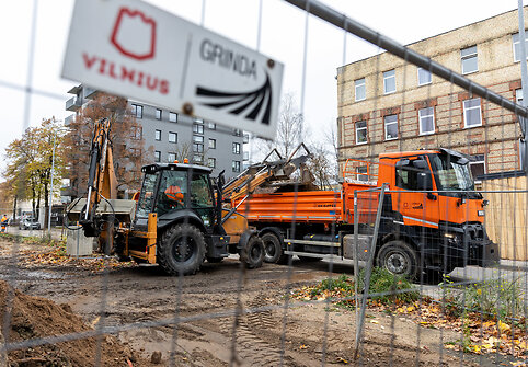 Vieta, kur turėtų būti &Scaron;v. Florijono skveras