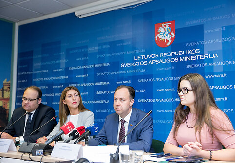 SAM spaudos konferencija