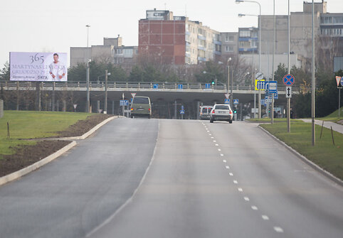 Nauja eismo juosta Pilaitės prospekte
