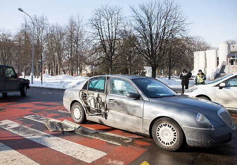 Daivos Tamošiūnaitės automobilis